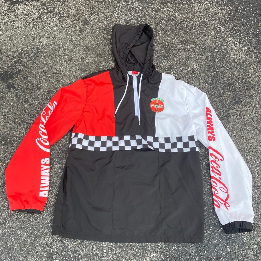 Vintage 2003 Coke promo windbreaker size medium